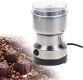 Portable Electric Grinder Multi-Functional Electric Stainless Steel Herbs Spices Nuts Grain Grinder, Portable Coffee Bean Seasonings Spices Mill Powder Machine Grinder Machine for Home and Office. 
