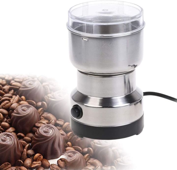 Portable%20Electric%20Grinder%20Multi-Functional%20Electric%20Stainless%20Steel%20Herbs%20Spices%20Nuts%20Grain%20Grinder,%20Portable%20Coffee%20Bean%20Seasonings%20Spices%20Mill%20Powder%20Machine%20Grinder%20Machine%20for%20Home%20and%20Office%20-%20Image%202
