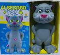 Talking Tom Large size Sensitive Intelligent and Recording talk back toy with AI Touch for Kids (light on eyes) High Quality Cooling Style Toy For Kids. 