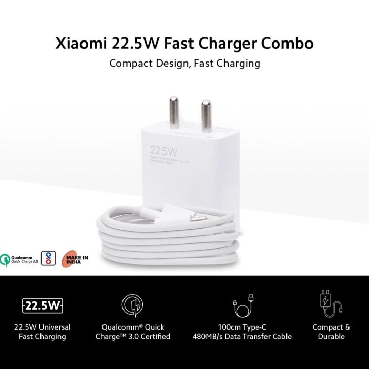 Mi%20Xiaomi%2022.5W%20Fast%20USB%20Type%20C%20Charger%20Combo%7CCompatible%20for%20Mobile,Power%20Banks%7CFast%20Charging%7C(Adapter%20+%20USB%20to%20Type%20C%20Cable)%7CWhite%20-%20Image%202