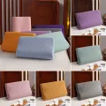2sql Waterproof Zippered Memory Foam Rebound Quilted Latex Pillowcase Contour Pillow Case Protector Pillow Cover. 