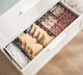 Underwear Storage Box Socks Bra Underpants Foldable Divider Drawer Closet Organizer Household Clothes Storage Sorting Tools. 