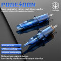 POSEIDON Tattoo Pen Set Tattoo Machine Kit Tattoo Pen Rotary Tattoo Machine with 40pcs Tattoo Cartridge , and Tattoo Inks Practice Skin Tattoo Kit Professional Tattoo Machine Tool for Body Art. 