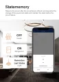 Aubess 16A Mini Smart WiFi Switch Support Smart Life/Tuya App Alexa DIY Breaker With 2-way Control Function and Automation. 