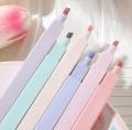 6Pcs Pastel Highlighters Soft Tip Mild Colous Highlighters Pens Aesthetic Marker Pen Fluorescent Pen Stationery School Supplies. 