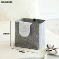 Non Woven Box Storage Bins Foldable Fabric Storage Cubes And Cloth Storage Organizer Drawer For Closet And Toys Storage. 