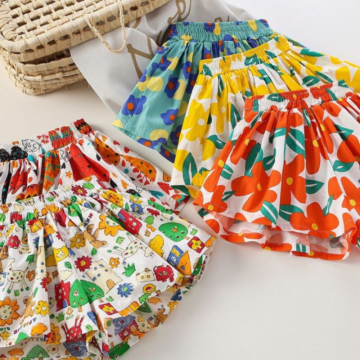 Summer%20Floral%20Print%20Girls%20Skirt%20Shorts%20for%20Children%20Clothing%20Skirt-Pants%20Kids%20Tutu%20Shorts%20Loose%20Leg%20Pants%20Baby%20Clothes%20Size%202-6T%20-%20Image%203