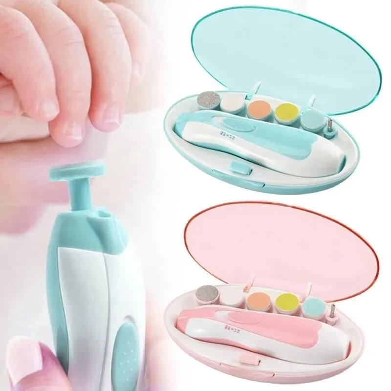 Baby Nail Clippers Safe Electric Baby Nail Trimmer, Baby Nail File