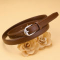 Hong Kong Style Retro Women's Belt 2025 New Style Belt for Jeans Decoration High-end Feel Women's Genuine Leather Versatile Belt. 
