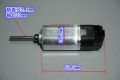 MABUCHI SZ-286XB-1880 Compensating Carbon Brush Motor 5V-12V 18mm Square 6-Pole Rotor 20mm Long Shaft. 
