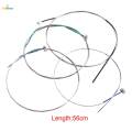 4Pcs 4/4 Violin Universal String Violin String for Repair Parts Fittings. 