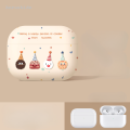 For Apple AirPods 1 2 3 4 Pro 2 Case 3D Labubu Cute Cartoon Silicone New style Earphone Protective Case Headphone Box with Pendant Cover. 