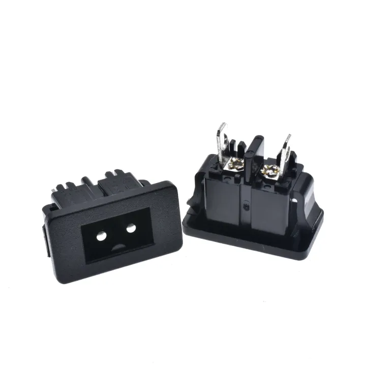 IEC%20320%20C8%20Male%202%20Pins%20Power%20Inlet%20Socket%20Connector%20AC%20250V%202.5A%20-%20Image%203