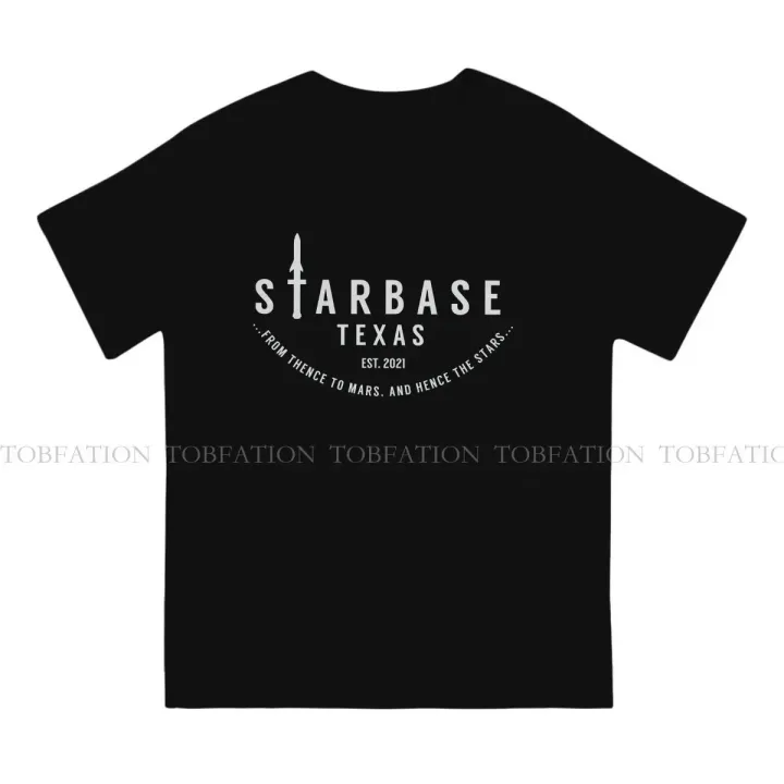 SpaceX%20Raptor%20Starbase%20Texas%20with%20Starship%20Sillhouette%20Thense%20To%20Mars%20Hense%20To%20Stars%20T%20Shirt%20Classic%20Gothic%20Tshirt%20O-Neck%20-%20Image%202