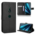 lthmy for FoR Sony Xperia XZ3 Leather Wallet Flip Phone Case Back Cover Casing. 