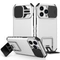 Shockproof Case For iPhone 13 Pro Max Phone Case Push Pull Camera Protection Live Stand Phone Cover. 