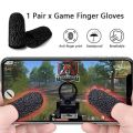 Mobile Gaming Finger Gloves - L1 R1 Trigger for PUBG and Free Fire. 