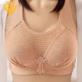 Comfortable Women Bra Stylish Comfortable Women's Jacquard Hollow Sport Bra with Beauty Back Wire Free Push-up Full Cup Perfect for Active Lifestyle Women Bra. 