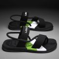 Flip-Flops Men's Shoes Summer New Men's Outdoor Wear Non-Slip Lightweight Wear-Resistant Slip-on Flip-Flops Sports Sandals. 