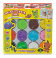 Beautiful Zoo Color Dough  12 Color Play Dough Clay with Tools for Kids by ZinZen. 