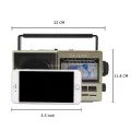 3Power Mode Rechargerble Radio With USB/SB  High Quality. 