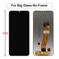 LCD Big Glass For Samsung Galaxy A02S A025F A025G A025M Display Touch Screen Digitizer Assembly Replacement Parts. 