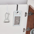 Multifunctional Hanging Rod Single Hook Space Aluminum Radiator Cabinet Door Back Holder Bathroom Towel Small Hooks. 