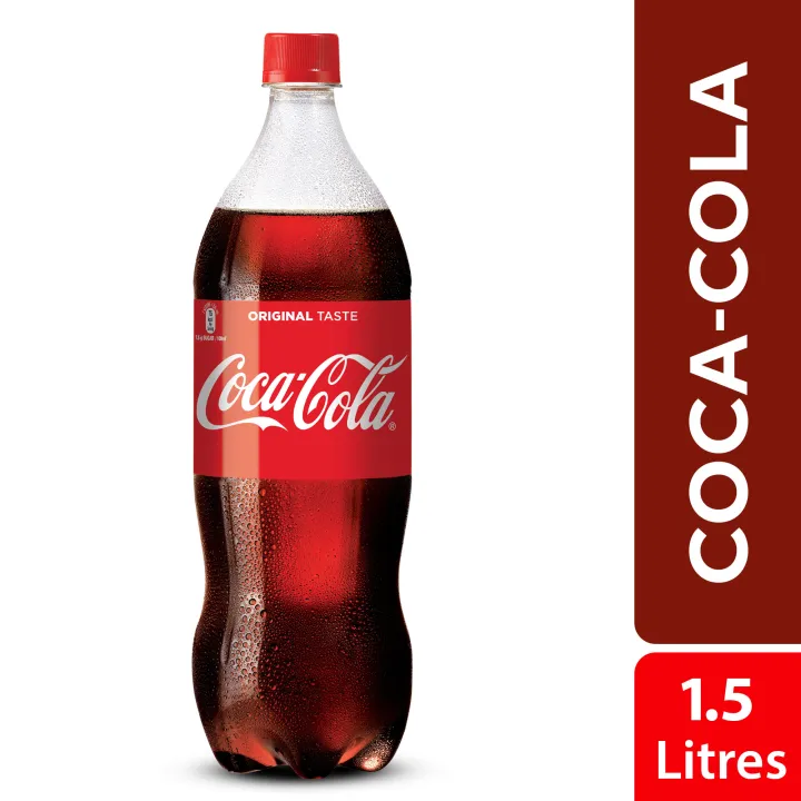 Coca-Cola Original, Soft Drink with Refreshing Fizz, Recyclable Bottle, 1500 ML