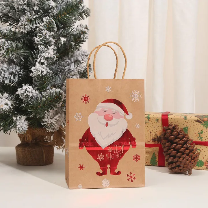 Christmas%20Party%20Bags%20Party%20Favor%20Bags%20Candy%20Packaging%20Bags%20Kraft%20Paper%20Gift%20Bags%20Christmas%20Cookie%20Bags%20-%20Image%205
