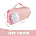 3D Kawaii Pencil Case Girls Decompression Pen Pouch Cute Waterproof School Supplies Aesthetic Organizer Box Korean Stationery. 