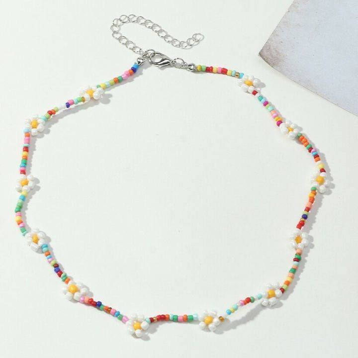 Necklace%20Ethnic%20Style%20Beaded%20Small%20Daisy%20Bohemian%20Handwoven%20Fashion%20Multi%20Color%20Necklace%20The%20Peach%20Lilac%20Jewelry%20Choker%20For%20Girls%20-%20Image%205