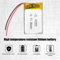 402030 3.7v 200mAh Li-ion Li-Po Cells Lithium Polymer Rechargeable Battery For Bluetooth GPS MP3 MP4 Recorder. 