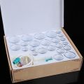 48Pcs Chinese Biomagnetic Vacuum Cupping Home Cupping Therapy Set Body Relax Tight Muscles Massage Pain Relief Tool. 