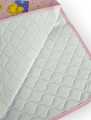 Baby Rubber Cot Sheet, Baby Portable Changing Pad Waterproof Diaper Changing Mat, Travel & Washable Mattress Pad And Reusable. (50 CM X 36 CM). 