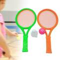 Children's Badminton Tennis Set, Tennis Racket for Kid, with Tennis Ball and Shuttlecock Badminton Racket for Indoor Outdoor / Portable Badminton Rackets Ball Set Family Youth Children Sports Leisure Toy / Portable Badminton Rackets Ball Set. 