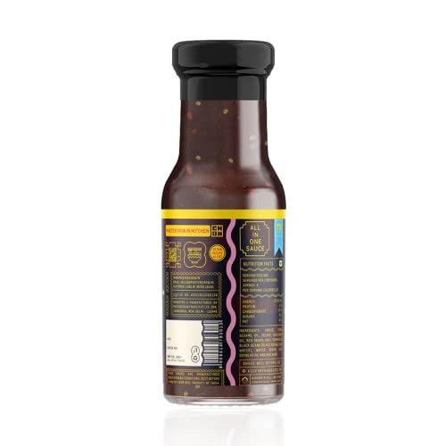 MasterChow Black Bean, Chilli & Garlic Stir Fry Cooking Sauce - 220 gms | Medium Spicy | Serves 4-5 Meals | Tokyo Drift Sauce(FROM INDIA)JEZ