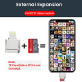 External Mini OTG USB Flash Memory Card Reader For Lightning To TF Micro SD Card Reader For Iphone Ipad Ipod. 