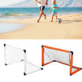 Foldable Kids Soccer Net Fine Crafted Portable Kids Soccer Goal Lightweight for Outdoor for Open Space. 