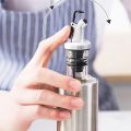 Kitchen Baking Oil Cook Oil Spray Empty Bottle Vinegar Bottle Oil Dispenser Cooking Tool Salad BBQ Cooking Glass Oil sprayer 450 ml. 