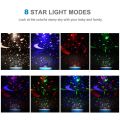 Star Master 360 Degree Rotation Sky Starry Light Multicolor 3d Night Light Projector Star Kids Led Night Light TBS. 