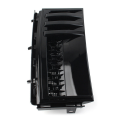 Black Car Mesh Side Vent Grille Trim for Range L322 2003-2012 Replacement Parts Accessories. 