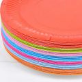 10 Pcs Plain Color Paper Plates (7 inch / 9 inch) - Disposable Party Paper Plates for Birthday, Wedding Parties. 