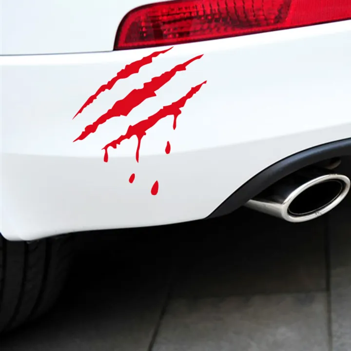Car%20Styling%20Reflective%20Monster%20Claw%20Mark%20Scratch%20Bloody%20Sticker%20Auto%20Vinyl%20Decal%20-%20Image%203