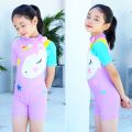 Na Bioluxe Girl's One-Piece Swimming Suit Female Toddler and Children Cartoon Student Hot Spring Korean Style Children's Swimwear. 