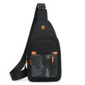 Men Chest Bag Large Capacity Chest Pack Casual Sling Bag Sports Male Shoulder Bag Outdoor Crossbody Bag side bag. 