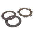 Reduce Vibration Disc Plate Friction Disc Plate Kit for 90cc to 135cc ATVs Quads Go Kart Dirt Bikes. 