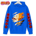 Anime Naruto Hoodie Kids Children's Clothing For Girls Baby Boy Clothes Autumn Warm Sweatshirts Coat Cartoon Clothes Hoodie 2023. 