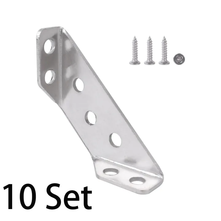 1/10%20Set%20Stainless%20Steel%20Universal%20Furniture%20Corner%20Bracket%20Angle%20Fasten%20Connector%20Bedframe%20Cabinet%20Drawer%20Chair%20Hardware%20Triangle%20Support%20Frame%20-%20Image%209
