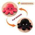 Flip Octopus Doll Flip Octopus Octopus Plush Toy Double-Sided Flip Doll Reversible Octopus. 