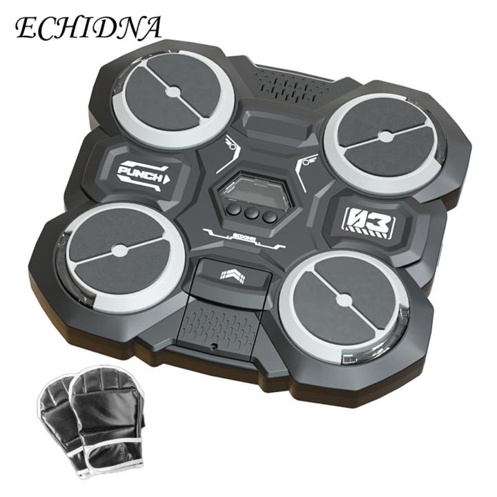 Sensory Impact Boxing Target Dynamic Light Boxing Trainer with Adjustable Speed Levels for Home Gym High-elastic Sponge Pads Wall Mounted Punching Equipment Multi-color Visual Stimulation Boxing